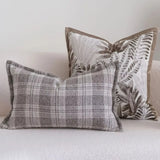 Chenille Throw Pillow Cover Soft Textured Farmhouse Cushion Case Neutral Accent Pillowcase for Couch Bedroom Living Room Decor