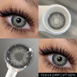 Colored Contact Lenses For Eyes 1pair Natural Eye Color Lens Cosmetic Soft Eye Lenses Beauty Pupils with Lens Case