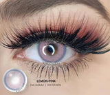 Brown Gray Color Contact Lenses for Eyes 1 Pair Beauty Pupils Lenses Eye LEMON Yearly Use Fashion Lenses Free Shipping