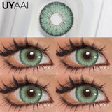 1Pair Fashion Big Lenses Colored Contact Lenses for Eyes Beauty Blue Eyes Lenses Natural Green Pupils Brown Grey Lens
