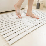 Hollow Grille Bathroom Anti Slip Foot Mat Hotel Bathroom Universal Isolation Water Pad Soft Cushioning To Prevent Collision Mats