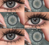 2pcs Natural Color Contact Lenses For Eyes Pattaya Green Lenses Blue Eye Contacts Lens Gray Beauty Pupils Yearly Use
