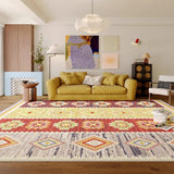 Carpet for Living Room Creative Art Floral Print Large Area Bedroom Rug Fashion Light Luxury Home Decoration Coffee Table Mat 러그