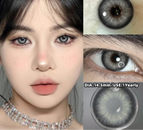 Colored Contacts Lenses with Myopia Naturally Gray Brown Beautiful Pupils with Degree Blue Eyes Lenses Fast Shipping