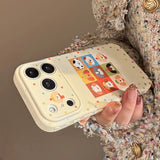 Cute Puppy Case for iphone 17promax Shockproof Cartoon Case for iPhone 16 15 14 13 Pro Max Ins Protector Cover for iphone 17pro
