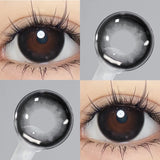1Pairs/2PCS Daily Disposable Lenses Color Contact Lens for Eyes With Degree Prescription Natural 1 Day Use