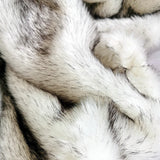 Luxury Imitation Fox Fur Blanket High-end Soft Fluffy Faux Fur Throws Blankets for Sofa Car Thickened Plush Warm Winter Blanket