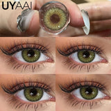 Color Contact Lenses Natural Contact Lens NEW Siri Series Makeup Colored Pupils Cosmetics Beauty Green Lenses Blue Pupils