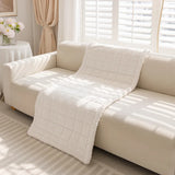 Soft Solid Color Sofa Cushion, Durable Non-Slip Universal Car Seat Pad, Slip-Resistant Multi-Use Furniture Protector for Home
