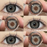 1 Pair Color Contact Lenses for Eyes Cosmetics Blue Contact Lenses Brown High Quality Natural Contact Lenses Gray Lenses