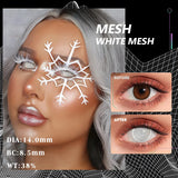 Eye Eyes Color Contacts Colored Contact Lenses Lens Small Pupil Cosmetic Cosplay Student 2Pcs 12 Months 1 Year Yearly Use