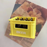 Cartoon Beer Bottle Opener, Magnetic Refrigerator 3D Sticker, 3D Three-dimensional Wine Box Opener, Home Decoration Ornaments