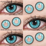 Halloween Color Contact Lenses Cosplay Red Eye Makeup Lenses Blue Pink Anime Eyes Contacts for Party Green Beauty Lens