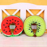 Fruits U Shaped Pillow Cushion Nanoparticles Neck Pillow Car Travel Pillow Travel Accessories