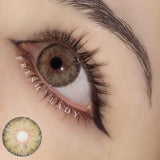 Brown Contact Lenses Honey Brown  Colored Contacts Natural Eye Look Bright Sweet Eyes Soft Yearly Cosmetic Lenses