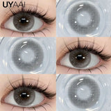 NEW Color Contact Eye Color Lenses Makeup Natural Black Lens Cosmetics Pink Eyes Lenses Woman Makeup Blue Beauty Contacts