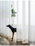 Modern Fashionable Blue Ruffles Skirt Semi-blackout Curtains for Living Room Girl's Bedroom Romantic Cupcake Layers Cortinas