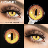 Halloween Makeup Cosplay White Lens Cosplay Contact Lens Beauty Cosmetics Colored Contacts Black Lenses Circle Red Lens