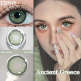 Contacts Colored Lenses 2Pcs New Product Cosplay Series Soft Lens EyeBeauty Pupil