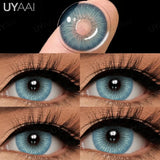 Color Contact Beauty Green Contact Lenses for Eyes Natural Lenses Blue Contacts for Women Eyes Makeup Gray/Brown Fashion