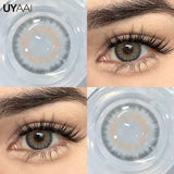 Contact Lenses NEW Color Contact Beauty Eye Color Lenses Colorcon Water Light Brown Eye Lenses Gray Natural Contact Lenses