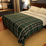 Chenille Blanket Sofa Bed Office Adult Kids Tasseled Blanket Four Seasons Soft Home Portable Blanket
