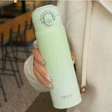 350ml/500ml Fashion Stainless Steel 316 Thermal Flask Portable Long Term Insulation Adult Student Thermal Bottle Travel Tumbler