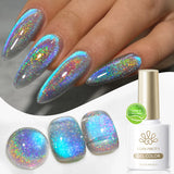 10ml Cat Magnetic Eye Gel Polish Glass Bead For Autumn Winter Crystal Semi Permanent Glitter Soak Off HEMA/TPO FREE