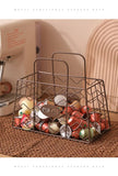 Handheld Coffee Capsule Storage Basket Candy Snack Storage Frame capsule organizer Fruit Basket Living Room Desktop Decoration