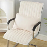 Milk Velvet Integrated Chair Cushion Household Dining Chair Cushion Comfortable Stool Covers for Prolonged Sitting in The Office