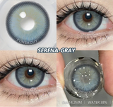 1 Pair Gray Pupils Colorful Contact Lenses for Eyes Blue Contact Lenses Green Eye Brown Contacts Korean Yearly Lenses