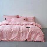 New Simple Wind 100% Cotton Stripe Single Product Quilt Cover High-quality Skin-friendly Duvet Cover Without Pillowcase