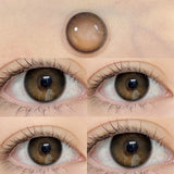 1 Pair Korean Lenses Contact Lenses for Eyes Natural Lenses Brown Beauty Pupils Soft Lens Makeup Fast Shipping