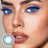 New Russian Girl Pro Color Contact Lenses Blue Lenses for Eyes 1 Pair Natural Look Brown Lenses Fashion Lenses