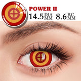 Red Cosplay Contact Lenses for Eyes Halloween Lenses Anime Lense Lenses Anime Accessories 2PCS