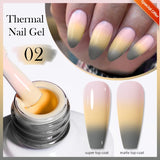 10ml Blossoming Gel Nail Polish Clear Watercolor Spreading Effect Functional Gel Easy To Apply Nail Art Design Home