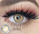 Brown Gray Color Contact Lenses for Eyes 1 Pair Beauty Pupils Lenses Eye LEMON Yearly Use Fashion Lenses Free Shipping