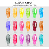 Nail Gel Polish10ml Hema TPO Free Vegan Jelly Crystal Ultra Diamond Glass Effect Semi Permanent Soak Off UV LED Varnish