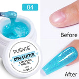 7.5ML Green Crystal Cat Magnetic Gel Nail Polish Shiny Green Glitter Cat Eye Gel For Manicure Soak Off UV Nail Art Varnish