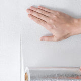 50cmX2.8/5/10m Linen Solid Color 3D Thickened Waterproof Foam Self-adhesive Background Wall Renovation Wallpaper Wall Stickers