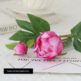 1Pc Artificial Flowers Bouquet Beautiful Silk Peony Wedding Home Table Decor Arrange Fake Plants Valentine's Day Present Cheap