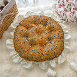Double Sided Putuan Cushion Rural Lace Breathable Thick Student Office Chair Cushions Home Dining Chairs Tatami Square Seat Mat
