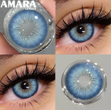 1 Pair Black Color Contact Lenses for Eyes 14.5mm Fashion Contact Lenses Brown Natural Contact Lenses Gray Soft Lens