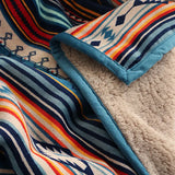Luxury Bed Blanket Boho Throw Blanket Winter Thick Coral Fleece Sofa Blanket Bed Plaid Bedspread On The Bed Home Decor