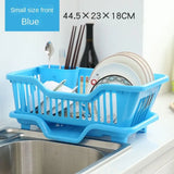 Home Countertop Dinnerware Chopsticks Spoons Organizer Drain Board Dish Drying Rack Storage Rack Utensils Drainer Rack