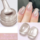 10ml Winter Water Light Cat Magnetic Gel Nail Polish Nail Supplies Vernis Semi Permanent Gel Christmas Xmas Gel