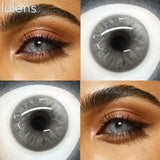 Colored Contact Lenses Lalens Cannes Coffee Amber Brown Green Gray Color Contacts Eye Lens Eyes Half Year 2Pcs