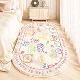 Korean Runner Rug Modern Simple Fluffy Bedside Carpet Fashion Light Luxury Ins Cream Style Home Decoration Sofa Mats Alfombra
