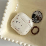 Korean Cartoon Cute Retro Style Earphone Case For AirPods Pro 2 Air Pods 2 3 4 Wireless Bluetooth Headphone Cover Puppy Pendant