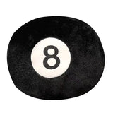 Nice Simulation Billiards 8 Ball Plush Pillow Stuffed Soft Toy Eight Pool Players Home Decor Indoor Sport Creative Gift